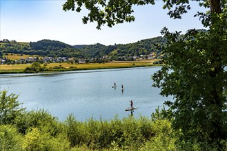 Meerfelder Maar, Vulkaneifel, Vulkansee, Eifel, Rhineland-Palatinate, Germany, Europe