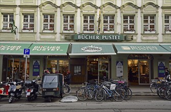 Europe, Germany, Bavaria, Swabia, Augsburg, Karolinenstraße, Bücher Pustet, Europe