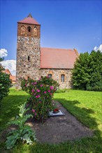 Werder village church, Jüterbog, Brandenburg, Germany, Europe