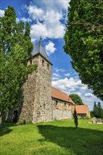 Grimme village church, Zerbst, Saxony-Anhalt, Germany, Europe