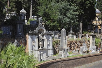 Campo Verano, Cimitero Comunale Monumentale Campo Verano, the largest cemetery in Rome in the