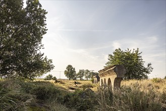 Blasted bunkers in the Peene meadows near the Historical-Technical Museum. National Socialists