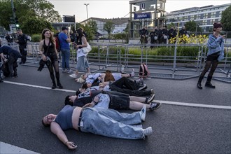 Demo against the AFD party conference in the Grugahalle in Essen, over 5000 participants came to