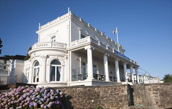 Victorian building of the Paignton Club, Paignton, Devon, England dating from 1882