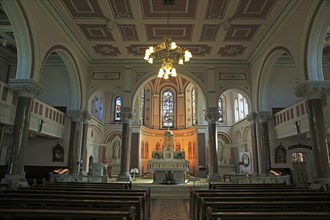 Interior of cathedral church of Saint Patrick, Skibbereen, County Cork, Ireland, Irish Republic,