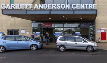 Garrett Anderson Centre building, Ipswich hospital, Suffolk, England, UK, Accident and Emergency