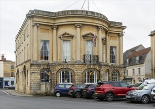 Town hall council offices building, Devizes, Wiltshire, England, UK architect Thomas Baldwin 1808