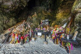 Princess cave at Phra Nang beach near Krabi, fertility, fertility temple, penis, dildo, penis