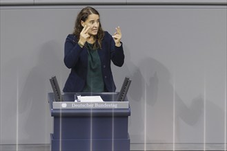 Heike Heubach, SPD, Member of the Bundestag, in Berlin, 10 October 2024 Berlin, 10 October 2024