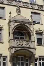 Europe, Germany, Bavaria, Munich, Old Town, Sendlinger Straße, old town houses, bay windows, facade