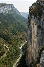 Verdon Gorge, Gorges du Verdon, Verdon Regional nature park Park, Provence,