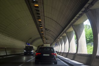 Tunnel on the B 10 (federal highway 10) between Pirmasens and Landau