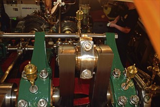 Deutschland, Schleswig-Holstein, Dampfer Kaiser Wilhelm, Motor Details