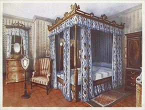 Furniture at the turn of the century 1900, A heppelwhite bedroom. (1910, 1911), A heppelwhite