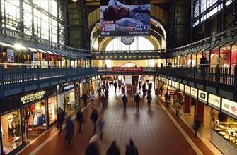 Europe, Germany, Hamburg, City, Central Station, Wandelhalle, Hamburg, Hamburg, Federal Republic of