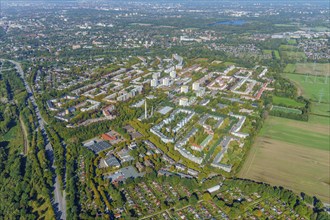 Mümmelmannsberg, large housing estate, apartment block, co-operative, social housing, Billstedt,