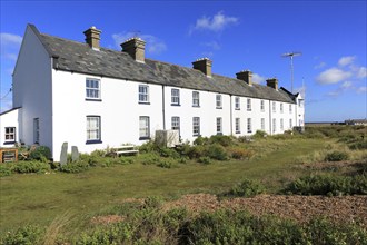 Coastguard Cottages, Shingle Street, Suffolk, England, UK