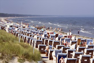 Beach in Binz on the island of Rügen, 13/09/2016