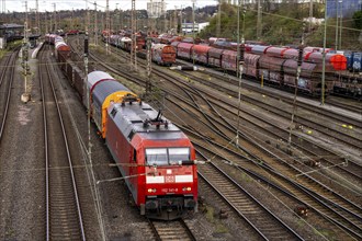 The Hagen-Vorhalle marshalling yard, one of the 9 largest in Germany, is located on the