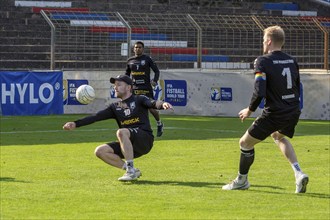 Fistball: TSV Pfungstadt against TV Käfertal (IFA 2024 Fistball World Tour Finals Mannheim,