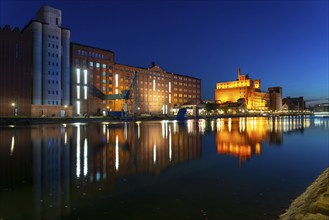 The Inner Harbour, Duisburg, North Rhine-Westphalia, Germany, Europe