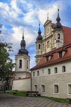 Old catholic church in the center of Vilnius