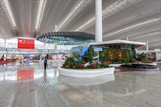 Terminal 2 of Guangzhou International Airport (CAN) in Guangzhou, China, Asia