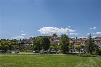 Village of Valensole, Plateau de Valensole, Département Alpes-de-Haute-Provence, Region