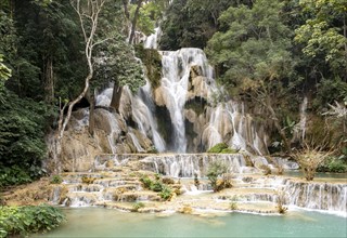 Kuang Si Waterfall near Luang Prabang, Laos, Asia