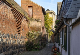 The town of Zons on the left bank of the Lower Rhine, former fortified zone, belongs to Dormagen,