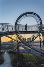 Landmark Angerpark Tiger & Turtle, Magic Mountain, walk-in sculpture in the form of a rollercoaster