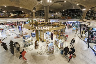 Terminal of the airport in Amman, Jordan, Asia