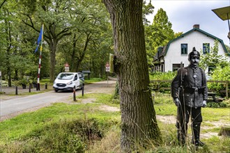 The so-called Green Border, at the former border crossing Grenzweg near Straelen-Kastanienburg and