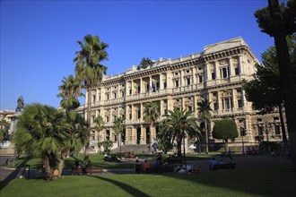 Palazzo di Giustizia, Palace of Justice, Prati district on the banks of the Tiber, Rome, Italy,