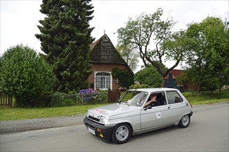 Europe, Germany, Lower Saxony, Lower Elbe Classics, classic car tour, Renault R5 Alpine, year of