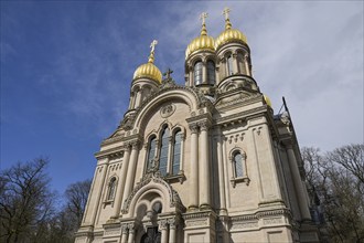 Russian Orthodox Church, Neroberg, Wiesbaden, Hesse, Germany, Europe