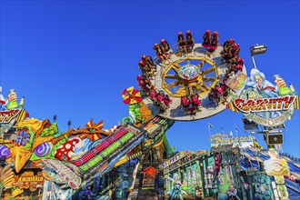 Ride Mr Gravity in motion, Oktoberfest, Festwiese, Theresienwiese, Munich, Upper Bavaria, Bavaria,