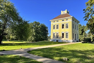 Luisium Palace in the Dessau-Wörlitz Garden Kingdom, Unesco World Heritage Site, summer feeling,