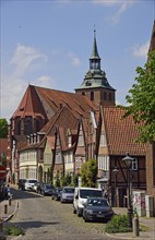 Europe, Germany, Lower Saxony, Hamburg Metropolitan Region, Lüneburg, Auf dem Meere, St Michael's