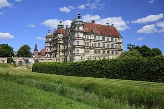 Europe, Germany, Mecklenburg-Western Pomerania, Güstrow, Güstrow Castle, built in the 16th century,