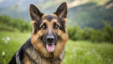 Pets, Dog, German Shepherd, AI-generated, AI generated