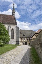 Bebenhausen Monastery and Palace, former Cistercian Abbey, Tübingen district, Baden-Württemberg,