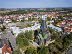 The Trinitatis Church is a neo-Romanesque sacred building in Riesa. With its 75 metre high tower,