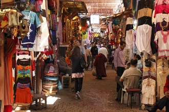 In the souk of Marrakech, Morocco, Africa