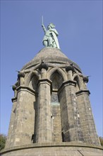 Hermann Monument by Ernst von Bandel, Detmold, Teutoburg Forest, North Rhine-Westphalia, Germany,