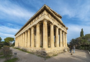 Temple of Hephaestus, Ancient Agora of Athens, Greece, Europe