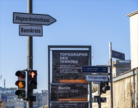 Permanent open-air historical exhibition, Topograhie des Terrors, Niederkirchnerstraße, Berlin,