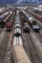 The Hagen-Vorhalle marshalling yard, one of the 9 largest in Germany, is located on the