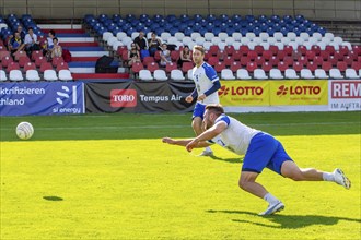 Fistball: TSV Pfungstadt against TV Käfertal (IFA 2024 Fistball World Tour Finals Mannheim,