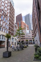 Calliopestraat, residential area in the city centre near the central station, in the city centre of